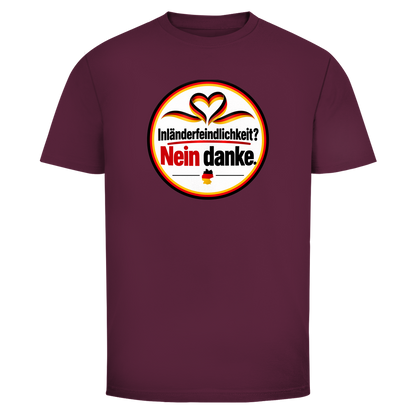 Herren T-Shirt Inländerfeindlichkeit? Nein danke.