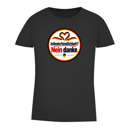 Damen Premium Bio T-Shirt Inländerfeindlichkeit? Nein danke.