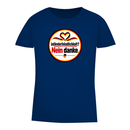 Damen Premium Bio T-Shirt Inländerfeindlichkeit? Nein danke.