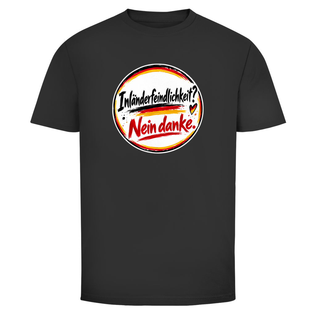 Herren T-Shirt Inländerfeindlichkeit? Nein danke.