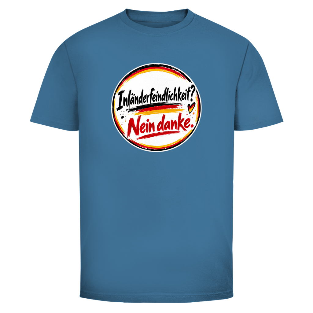 Herren T-Shirt Inländerfeindlichkeit? Nein danke.