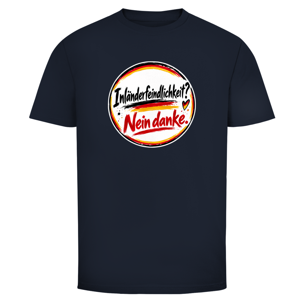 Herren T-Shirt Inländerfeindlichkeit? Nein danke.