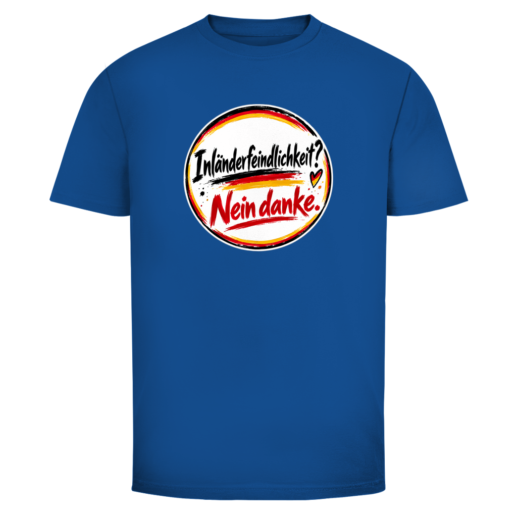 Herren T-Shirt Inländerfeindlichkeit? Nein danke.