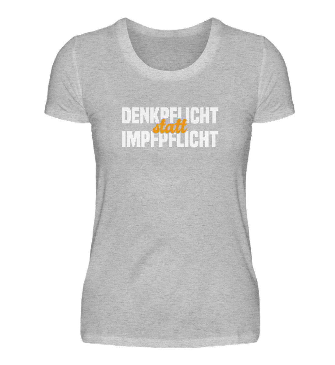 Denkpflicht  - Damenshirt (B-Ware einwandfrei)