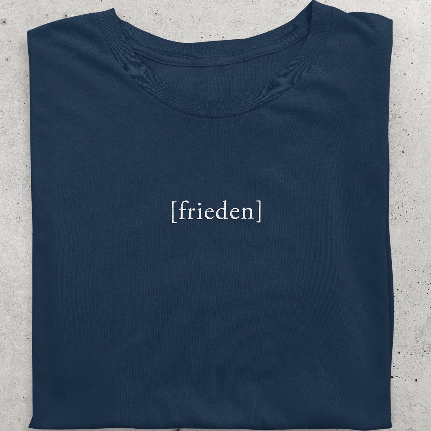 "[frieden]"  - Damen Premium Organic Shirt mit Stick
