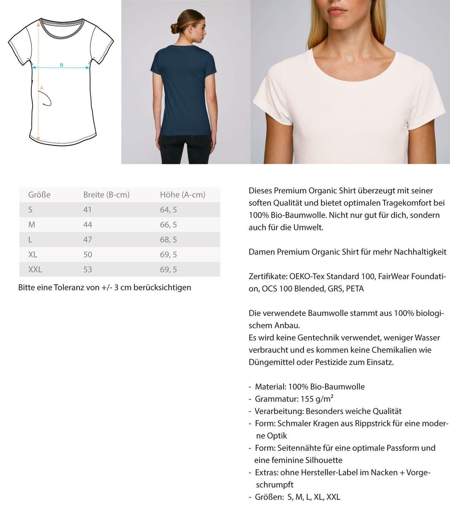 Ungeimpft ist das neue Sexy - Damen Organic Shirt (B-Ware einwandfrei)