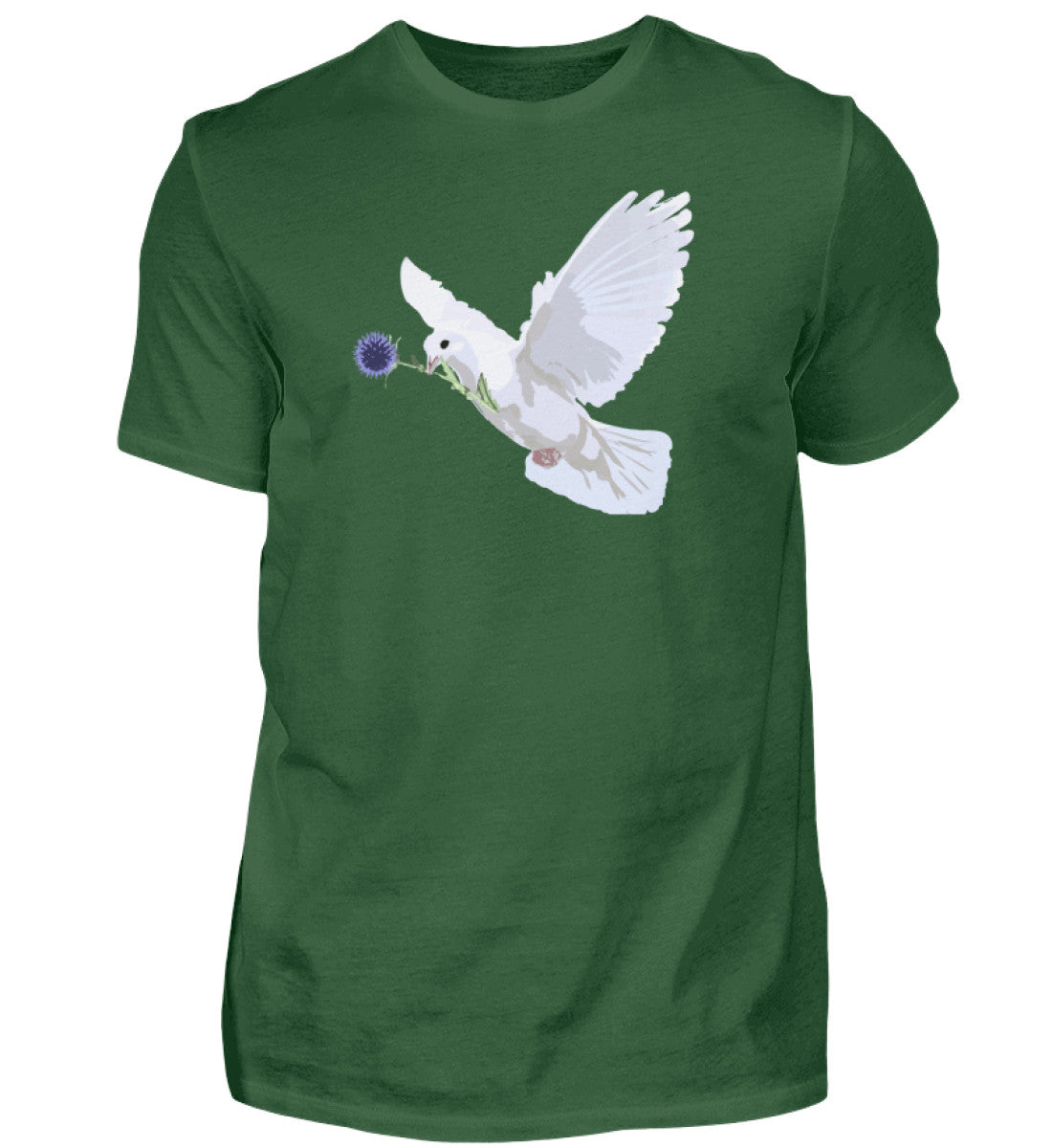 Friedenstaube - Herren Shirt (Einzelstück Größe M)