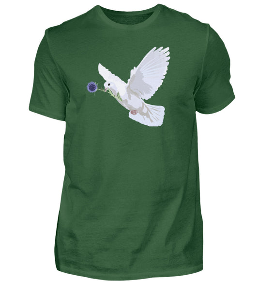 Friedenstaube - Herren Shirt (Einzelstück Größe M)