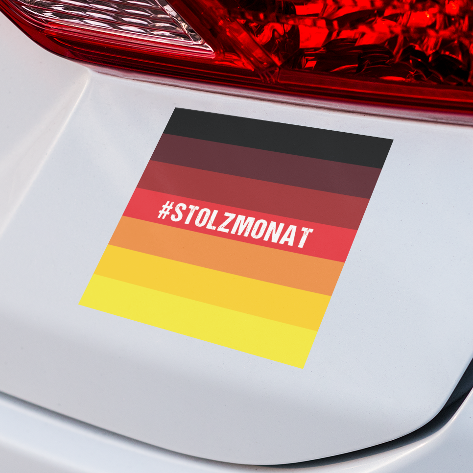 #Stolzmonat - Aufkleber