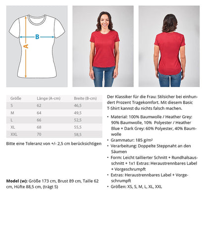 Weltfrieden - Damenshirt