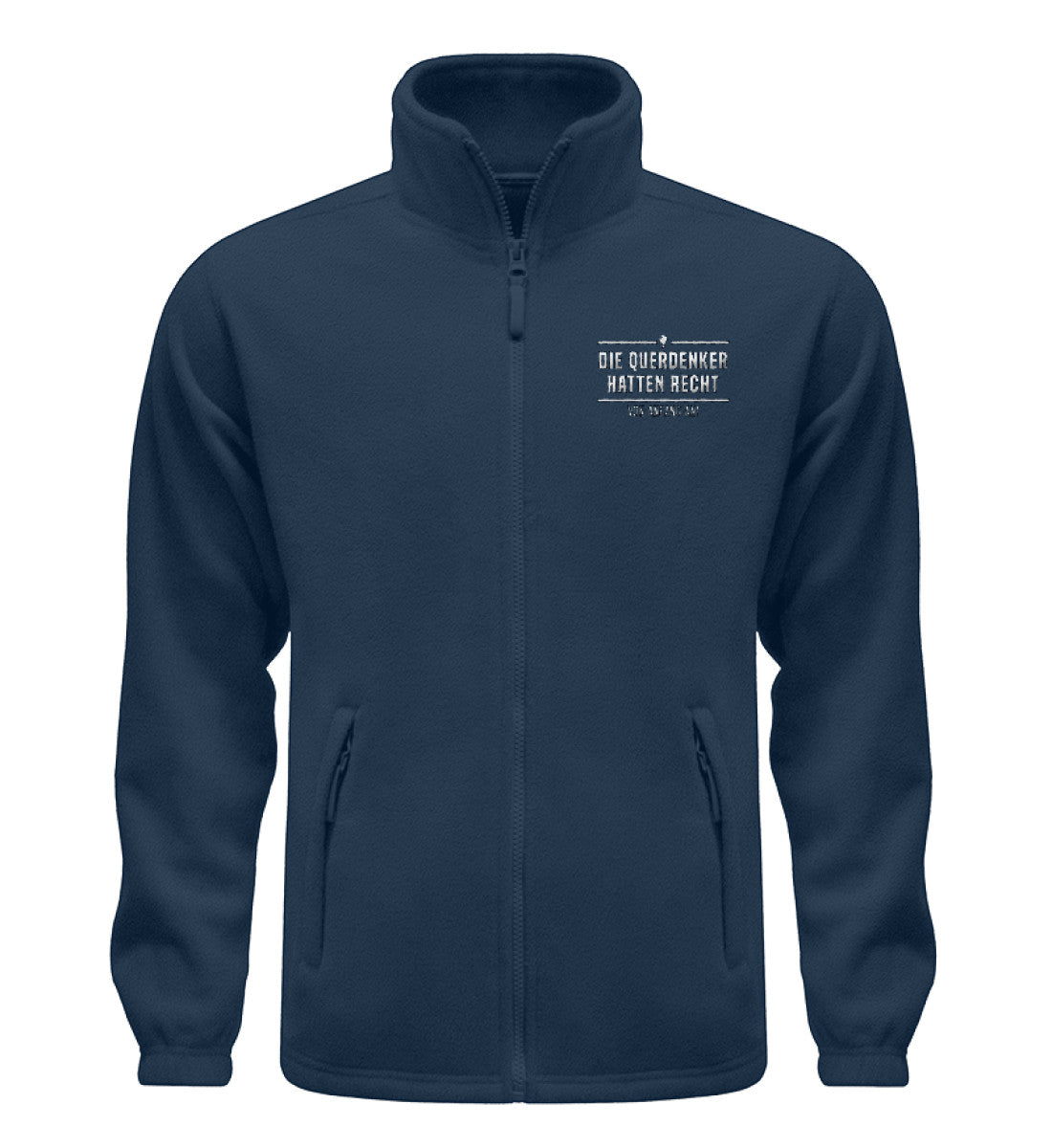 Die Querdenker hatten Recht - Fleece Jacke mit Stick (B-Ware einwandfrei)