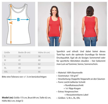 Team Bhakdi - Frauen Tanktop (Einzelstück Größe XL)