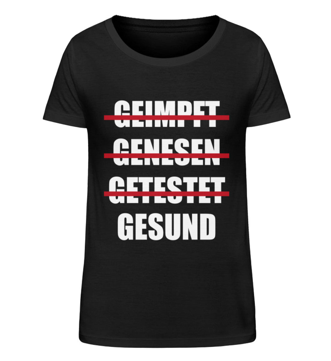 4G Regel  - Damen Organic Shirt (B-Ware einwandfrei)